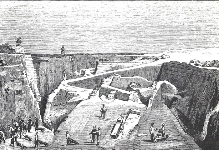 23 Schliemann's trench