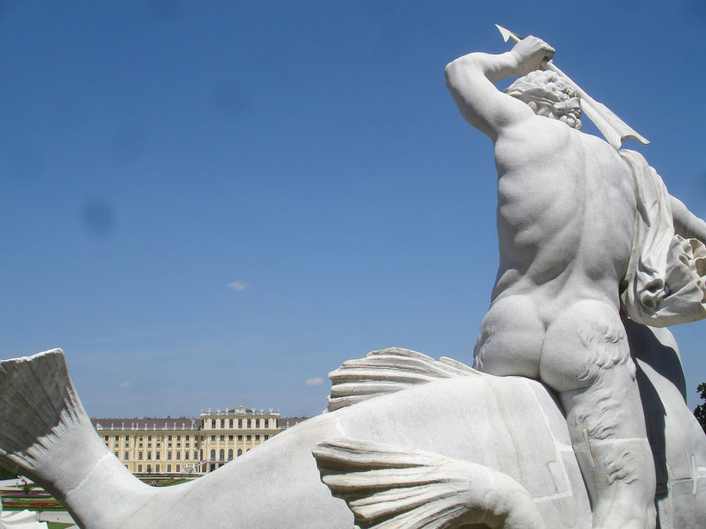 Schonbrunn Palace gardens, Habsburg Vienna