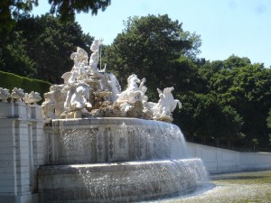 Schonbrunn fountain